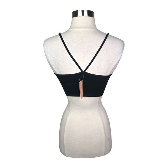 ThirdLove Black V-Neck Padded Bralette - Size Medium - Picture 4 of 5